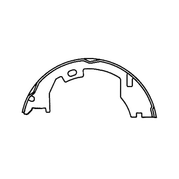 Centric Parts Centric Brake Shoes, 111.08540 111.08540 - main